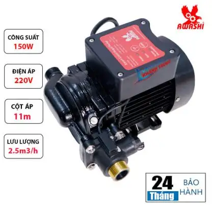 Máy bơm tăng áp điện tử Awashi 15AB-150 (150W)